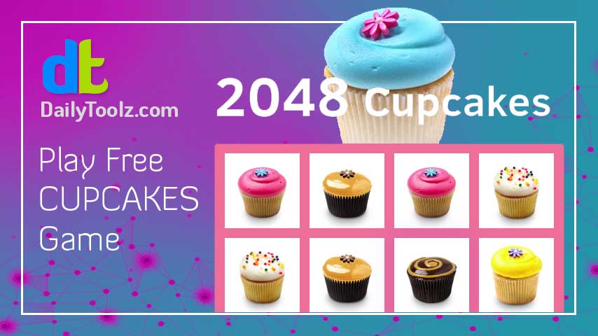 Cupcake 2048 - Blossom Word Games